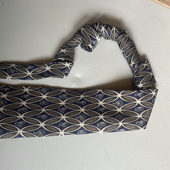 Vintage Moore’s  silk Floral tie - Picture 6 of 8